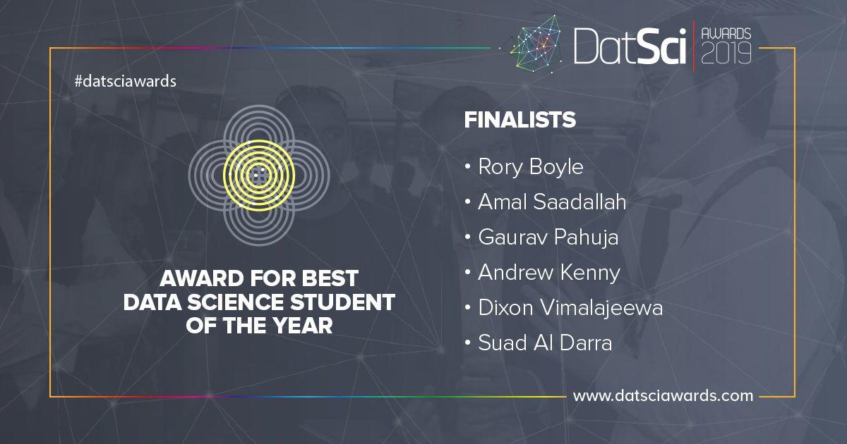 DatSci 2019 finalists